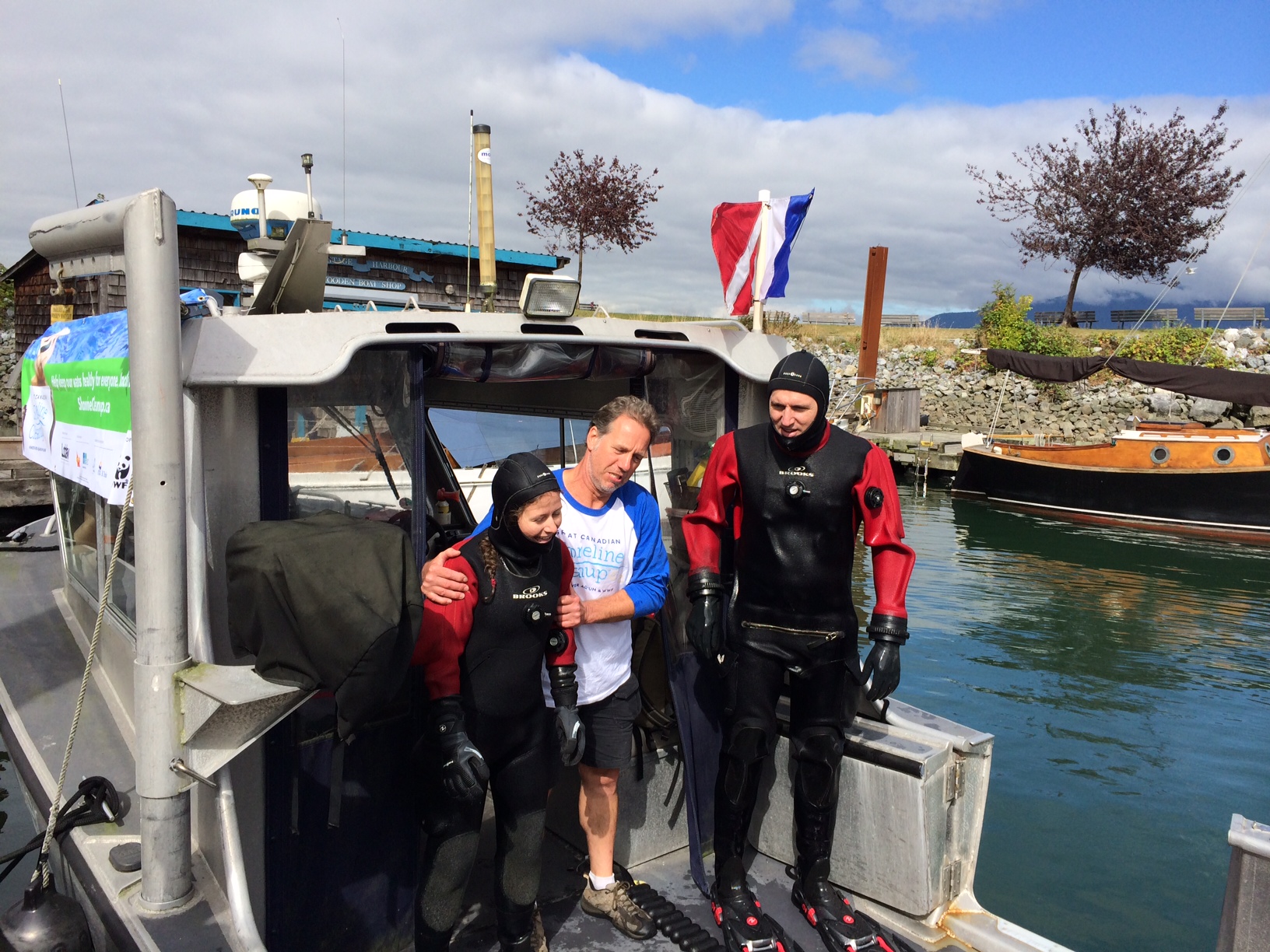 Nettoyage du littoral à l’Aquarium de Vancouver