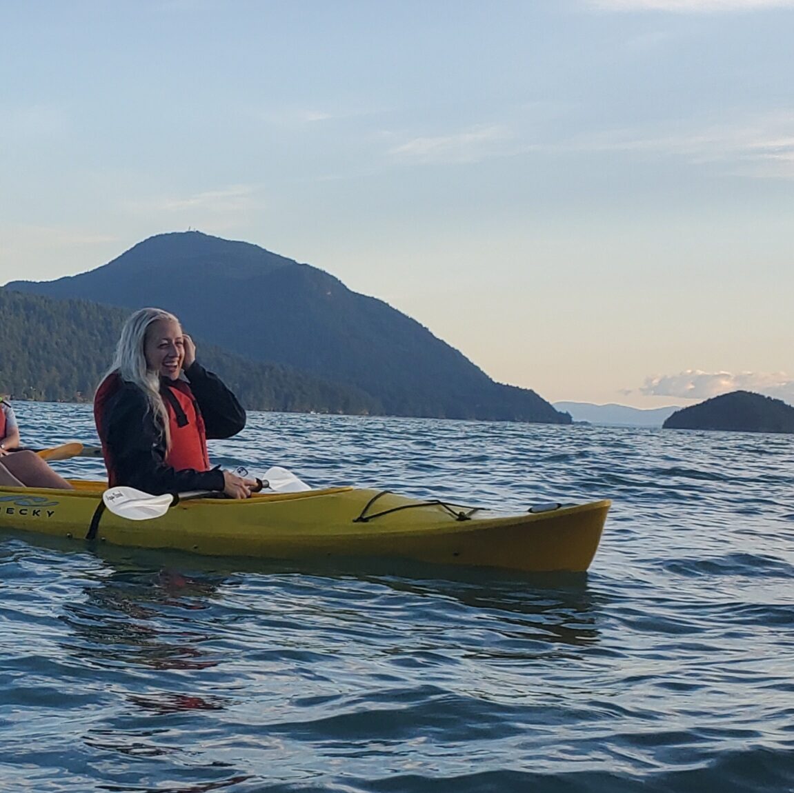Hailey Boehner, ambassadrice du pont océanique qui a assisté à l’UNEA-5