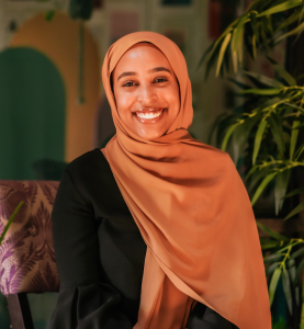 Niya Abdullahi Ambassadeur du Pont de l’Océan qui a participé à l’UNEA-5